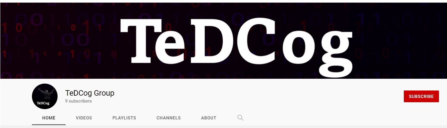 TeDCog YouTube channel